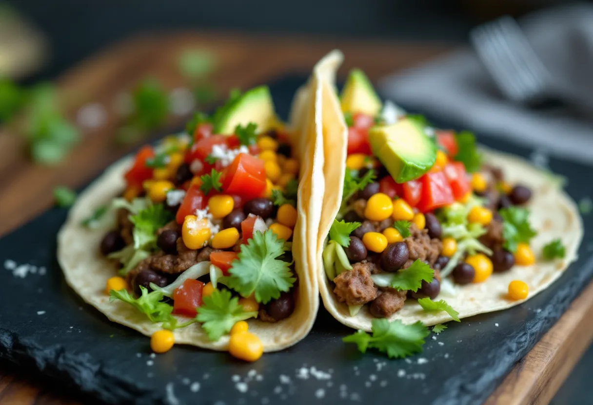 15-Minute Black Bean Tacos (16g Protein) — high-protein GLP-1 recipe, 16g protein per serving