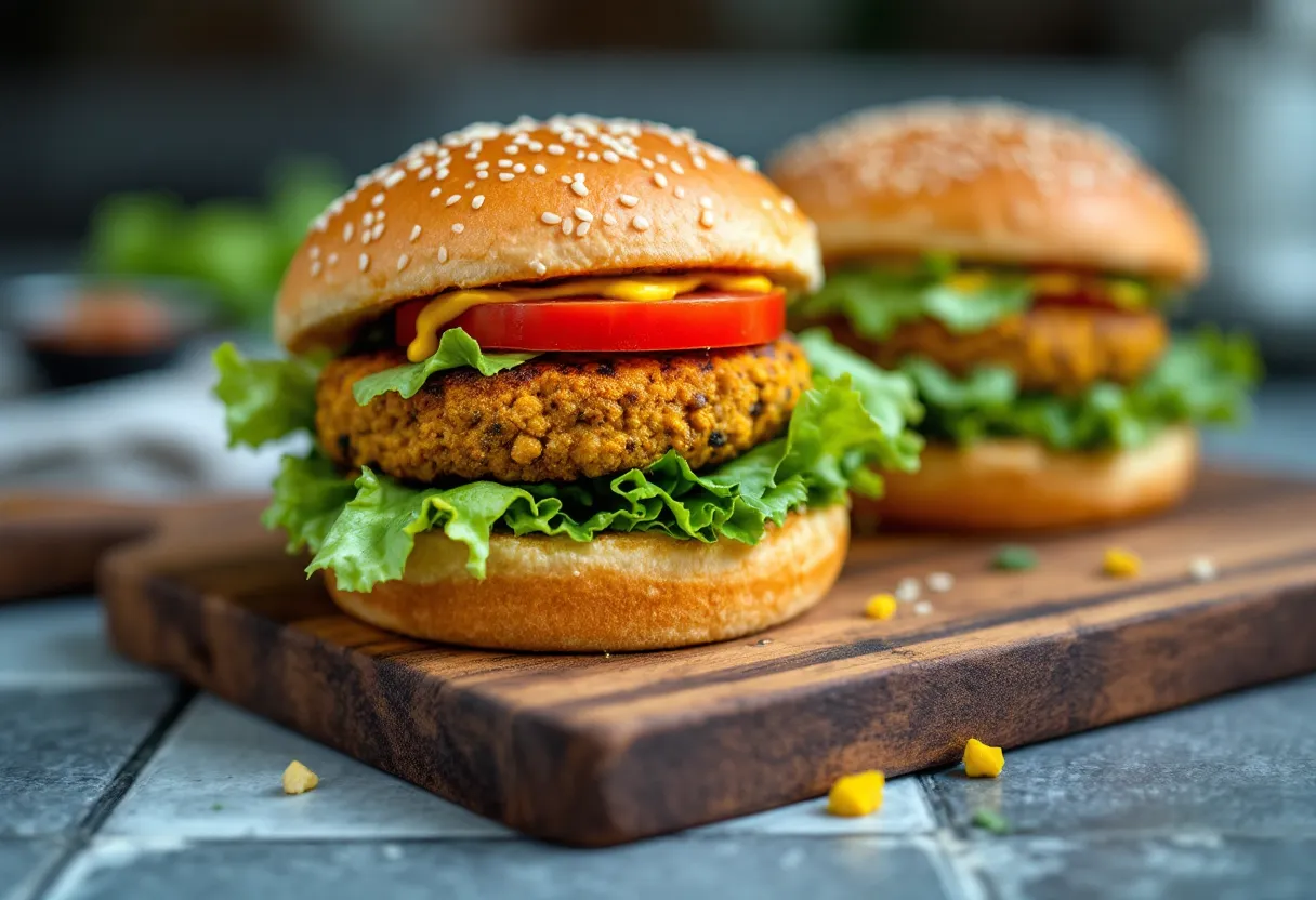 Black-Eyed Pea Burgers (19g Protein) — high-protein GLP-1 recipe, 19g protein per serving