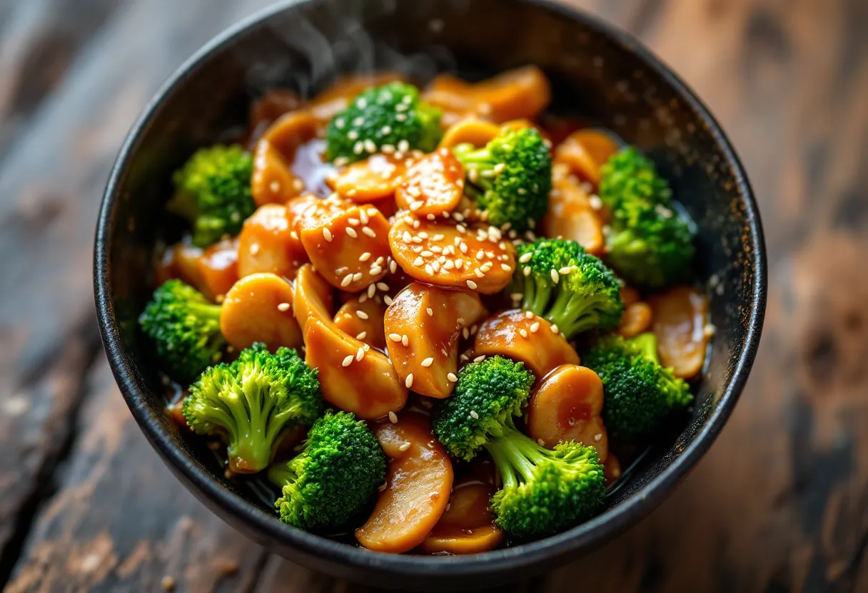 Chicken and Broccoli Recipe — high-protein GLP-1 recipe, 27g protein per serving