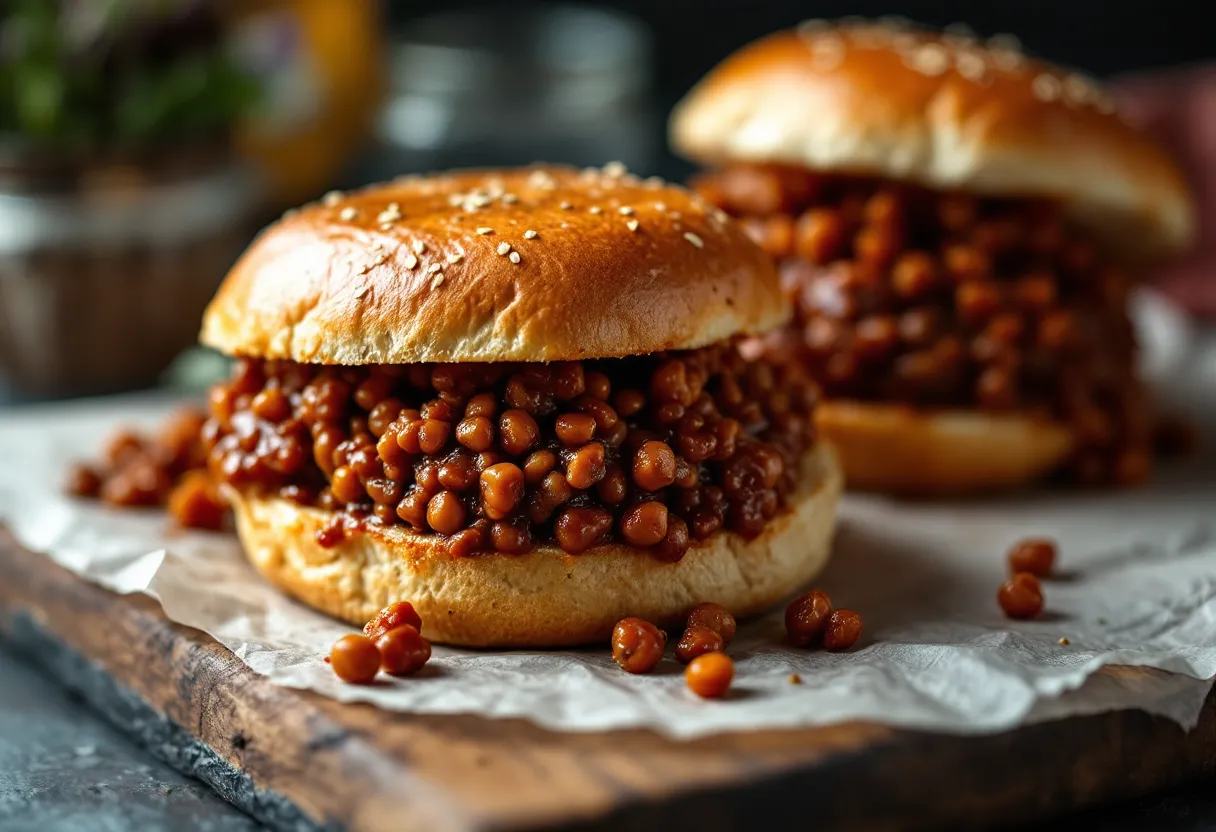 Lentil Sloppy Joes (22g Protein) — high-protein GLP-1 recipe, 22g protein per serving