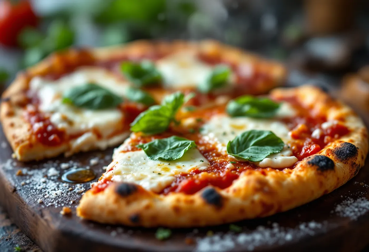 Margarita Pizza — high-protein GLP-1 recipe, 15g protein per serving