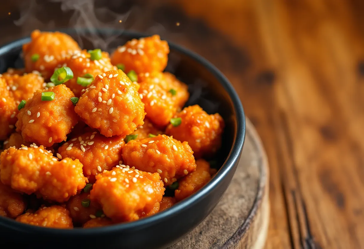Orange Chicken — high-protein GLP-1 recipe, 32g protein per serving