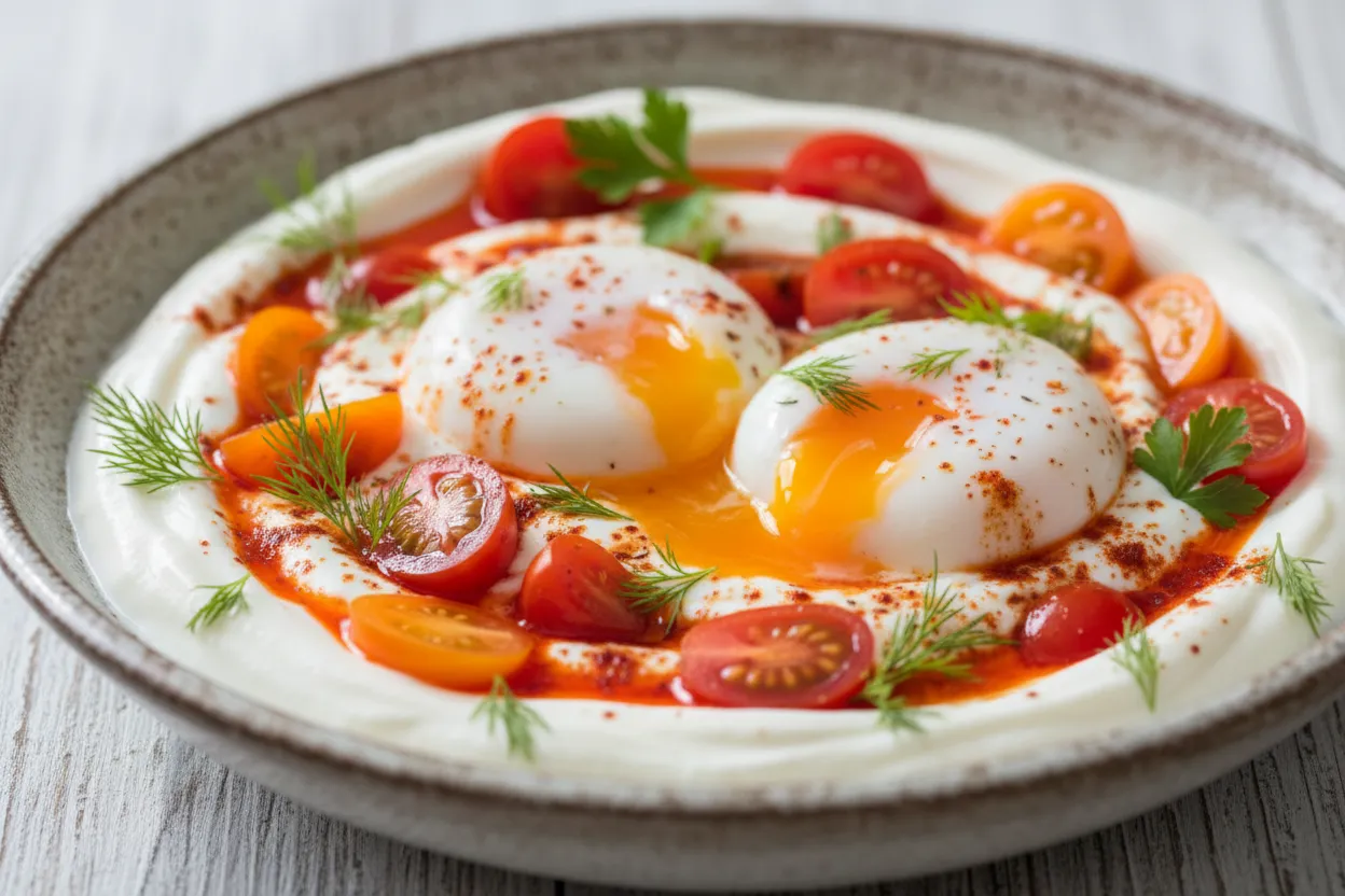 Savory Greek Yogurt & Egg Bowl — 24g protein GLP-1 bowl recipe