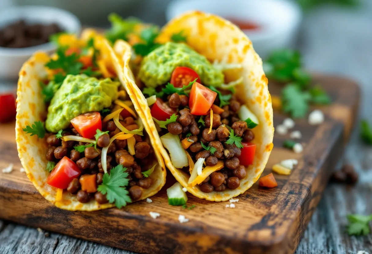Spicy Lentil Tacos (18g Protein) — high-protein GLP-1 recipe, 18g protein per serving