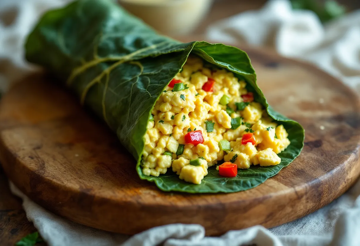 Tofu “Egg” Salad Wraps (17g Protein) — high-protein GLP-1 recipe, 17g protein per serving